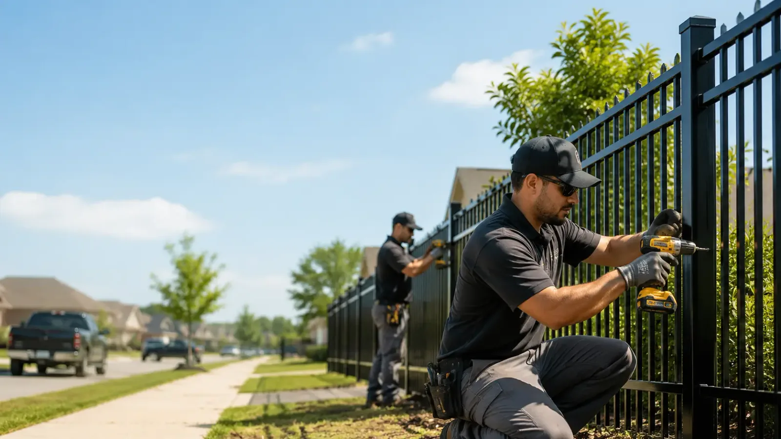 Metal Fence Installation in East Taunton, MA